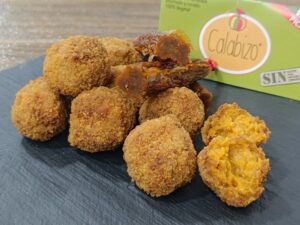 Comida-vegana-para-llevar-croquetas-sabor-calabizo